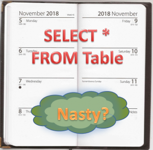 Is SELECT * FROM Table an SQL Smell?